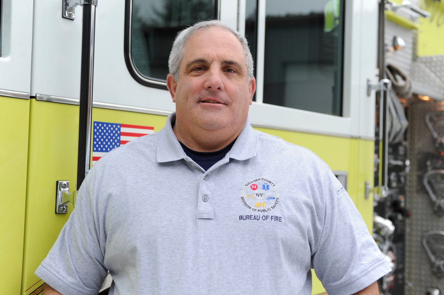 Sullivan County Fire Commissioner John Hauschild was inspired to join the fire services by his father Donald “Pop” Hauschild, who served for 56 years.